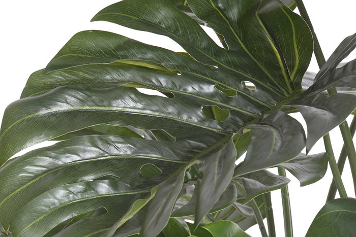 DKD Home Decor Planta PVC Monstera Verde 100x100x133 cm