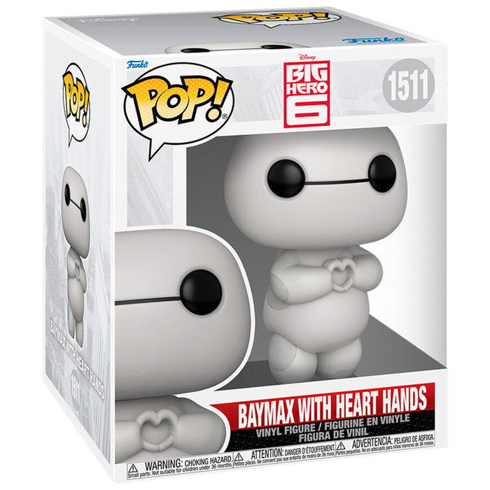 Funko Big Hero 6 Oversized POP! Vinyl Baymax (Heart Hands) 15 cm