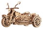 Ugears Harry Potter Maqueta de madera Motocicleta voladora de Hagrid con Sidecar