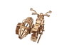 Ugears Harry Potter Maqueta de madera Motocicleta voladora de Hagrid con Sidecar