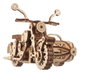 Ugears Harry Potter Maqueta de madera Motocicleta voladora de Hagrid con Sidecar