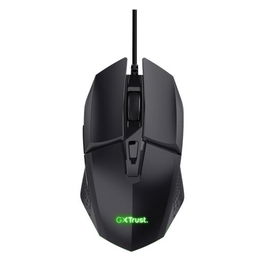 Trust Ratón Gaming Gxt 109 Felox, 6400Dpi, 6 Botones, Iluminación Led, Cable Usb, Negro