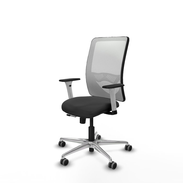 PIQUERAS Y CRESPO Silla de oficina Zulema Gris oscuro y Blanco PIQUERAS Y CRESPO Silla de oficina Zulema Gris oscuro y Blanco