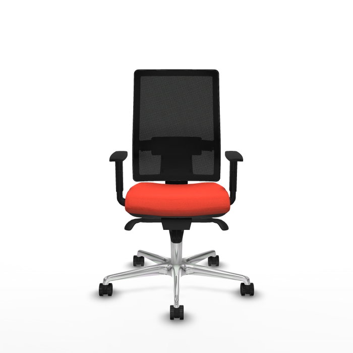PIQUERAS Y CRESPO Silla de oficina Horna Naranja oscuro y Negro PIQUERAS Y CRESPO Silla de oficina Horna Naranja oscuro y Negro