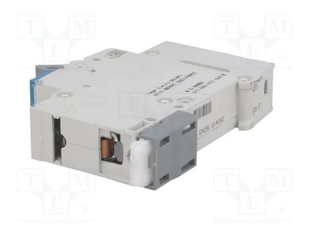 HAGER MCN104E Interruptor magnetotérmico 4A 1 Polo 6kA HAGER MCN104E Interruptor magnetotérmico 4A 1 Polo 6kA