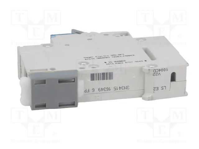 HAGER MCN104E Interruptor magnetotérmico 4A 1 Polo 6kA HAGER MCN104E Interruptor magnetotérmico 4A 1 Polo 6kA