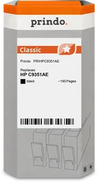 Prindo Classic Cartucho de tinta negro