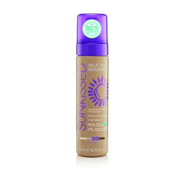 Sunkissed Self Tanning Mousse 200ml - Dark
