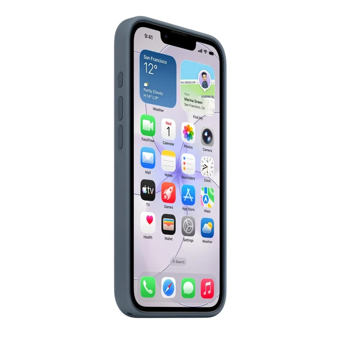 Apple iPhone 17e Funda de Silicona con MagSafe - Azul Náutico