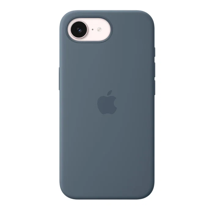 Apple iPhone 17e Funda de silicona con MagSafe - Azul náutico Apple iPhone 17e Funda de silicona con MagSafe - Azul náutico