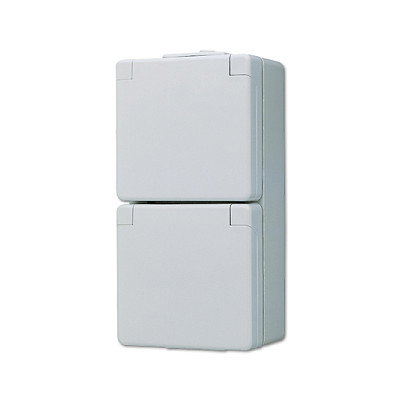 Jung 622 W AP/WD Toma de corriente doble vertical Jung 622 W AP/WD Toma de corriente doble vertical