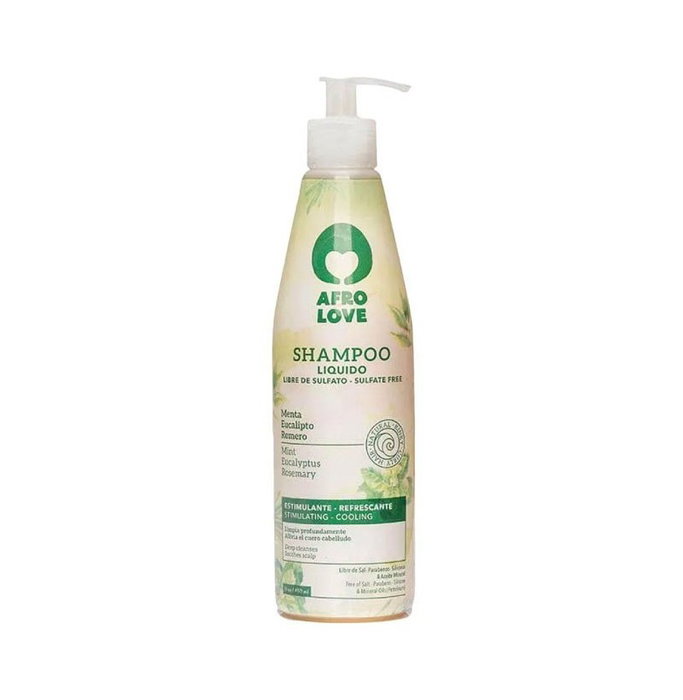 Afro Love Champú Líquido Refrescante Libre de Sulfatos 290ml