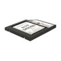 DeLOCK 62669 Caddy Slim Adaptador de Montaje 5.25" para 1 HDD SATA 2.5" de 9.5 mm, Color Negro
