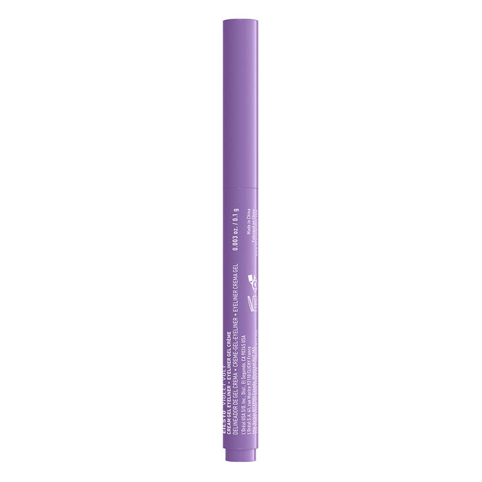 Nyx Professional Make Up EPIC INKY STIX Delineador de Ojos en Gel a Prueba de Agua, Acabado Mate, 24h Duración, Violet Volt, #Violet Volt, 1 Unidad