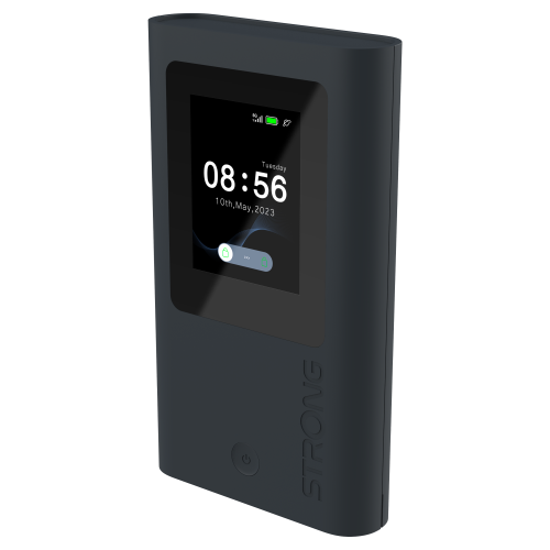 STRONG 5GMIFIAX1800 Router Portátil 5G Wi-Fi 6 Negro