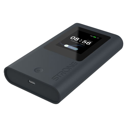 STRONG 5GMIFIAX1800 Router Portátil 5G Wi-Fi 6 Negro