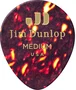 DUNLOP Pack de 72 Púas de Celuloide Genuino Teardrop Shell - Medium