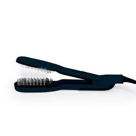 Perfect Beauty Cepillo Plancha Steam Brush Blue con Vapor, 5 Ajustes de Temperatura, Cerámica, Pelo Suave y Brillante