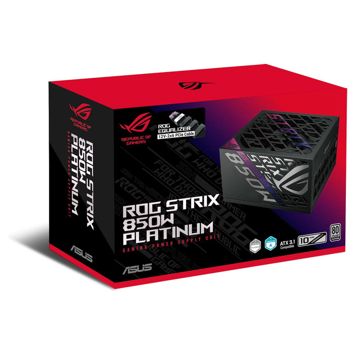 ASUS ROG STRIX-850P-GAMING-E 850W 80+ Platinum ASUS ROG STRIX-850P-GAMING-E 850W 80+ Platinum