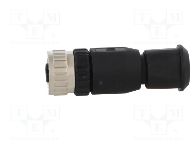 HARTING Conector M12 Hembra 4 Pines Recto IP67