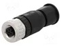 HARTING Conector M12 Hembra 4 Pines Recto IP67