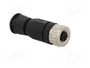 HARTING Conector M12 Hembra 4 Pines Recto IP67
