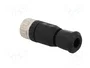 HARTING Conector M12 Hembra 4 Pines Recto IP67