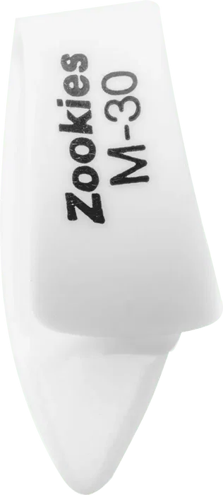 DUNLOP Pack de 12 Púas de Pulgar Zookies Medium con Ángulo de 30º DUNLOP Pack de 12 Púas de Pulgar Zookies Medium con Ángulo de 30º