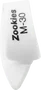 DUNLOP Pack de 12 Púas de Pulgar Zookies Medium con Ángulo de 30º