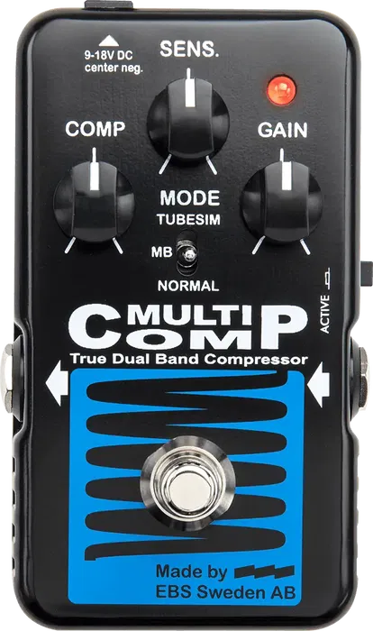 EBS Pedal Fx Bass Compresor