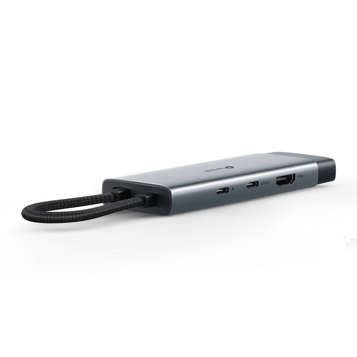 TP-Link UH7020C Hub USB-C 7 en 1 con HDMI 4K@60Hz, PD 100W, 2x USB 3.0, Lector SD/microSD, para Portátil Mac Windows iPad Plug & Play
