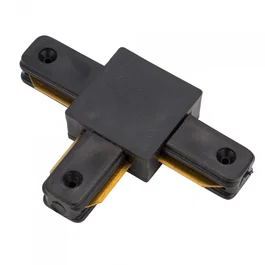 Conector T Carril Monofásico Negro HO-PL218000TN