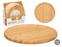 Kinvara Bandeja Redonda Bambú 26x26 cm (Set de 12)