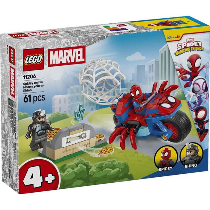 LEGO Marvel Spidey en su moto vs. Rino