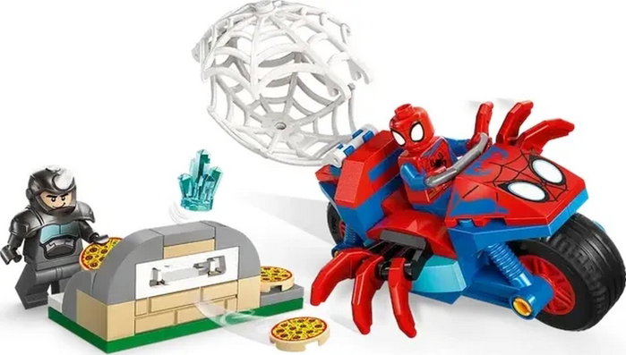 LEGO Marvel Spidey en su moto vs. Rino