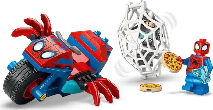 LEGO Marvel Spidey en su moto vs. Rino