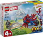 Lego Juego de Construcción Marvel Spidey en Su Moto Vs. Rino - Edad Mínima 4 Años