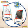 WOOMAX Pizarra caballete infantil 2 en 1 Spidey y su superequipo de madera