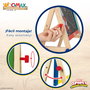 WOOMAX Pizarra caballete infantil 2 en 1 Spidey y su superequipo de madera