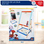 WOOMAX Pizarra caballete infantil 2 en 1 Spidey y su superequipo de madera