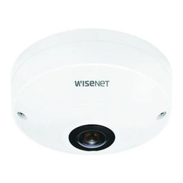 Hanwha - Wisenet Cámara IP Domo Fijo 360° QNF-8010 Interior 6MP