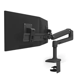 Ergotron LX Series 45-489-224 Soporte para Monitor Doble 25 pulg. Negro