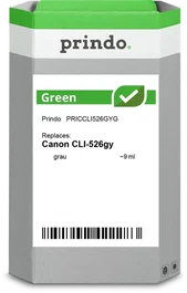 Prindo Cartucho de tinta Gris PRICCLI526GYG Green