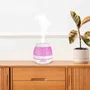 Grunkel Humidificador PEARL ESSENCE ESN-400B - Vapor 400ml, Difusor Aceites Esenciales, Luz LED Multicolor, Apagado Automático, 400W, Blanco
