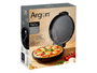 Argon Máquina de Pizza 1400W con Control de Temperatura Ajustable, Metal, Negro (Set de 3)