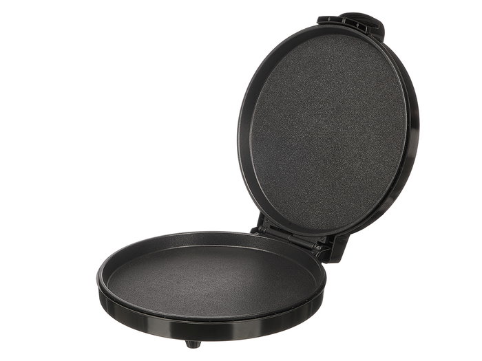 Argon Máquina de Pizza 1400W con Control de Temperatura Ajustable, Metal, Negro (Set de 3)