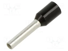 PANDUIT FSD78-10-D Terminal de manga aislada negra 1,5mm2