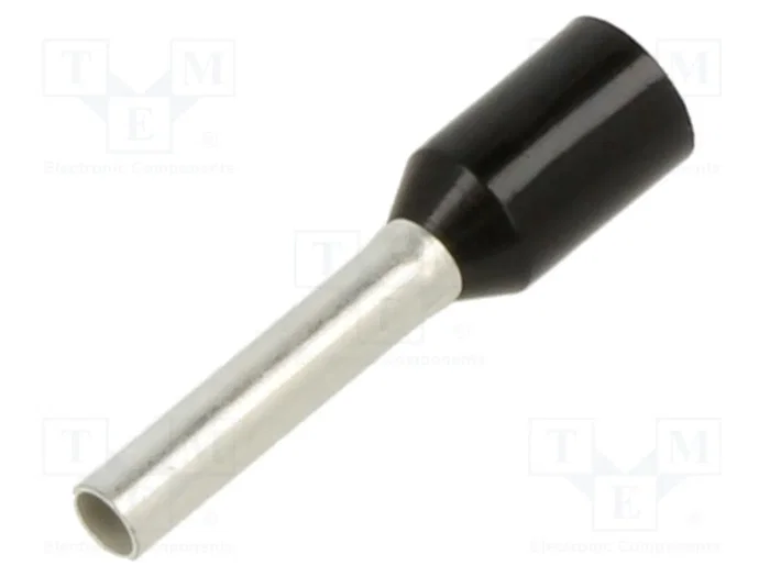 PANDUIT FSD78-10-D Terminal de manga aislada negra 1,5mm2 PANDUIT FSD78-10-D Terminal de manga aislada negra 1,5mm2