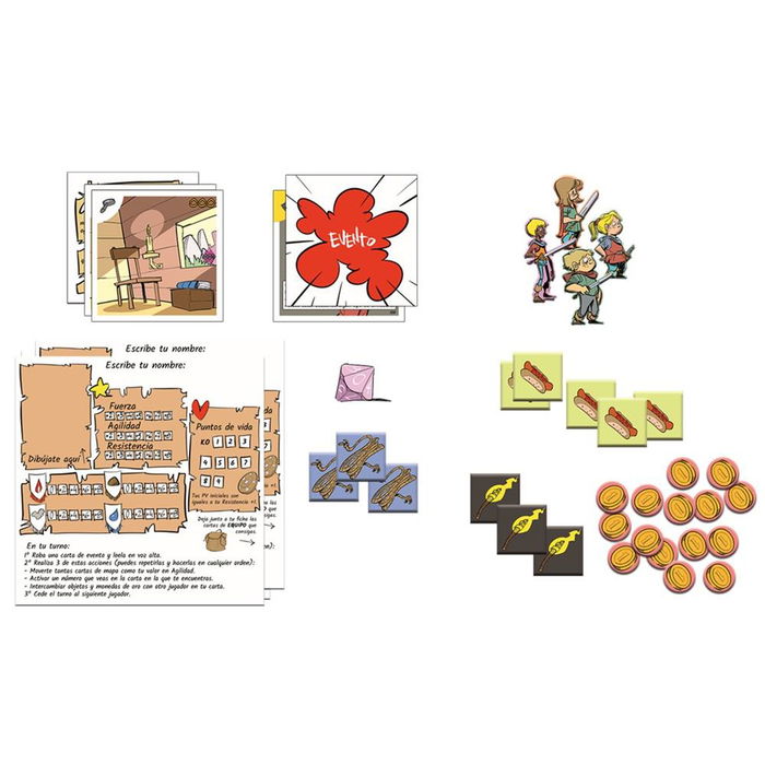 Sugaar Editorial Imhre: El Legado de Ofiuco - Juego de Mesa de Aventura Cooperativa para 1-4 Jugadores, Edad 7+, Español (Referencia: SGIM01ES)