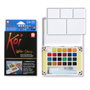 Sakura Koi Water Colors Pocket Field Sketch Box con 24 medias pastillas